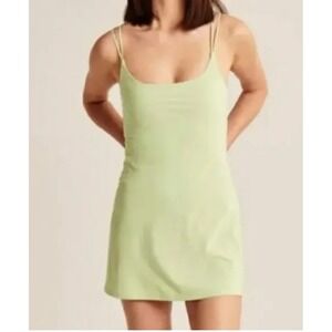Abercrombie Fitch Traveler Mini Dress Athletic Built In Shorts Womens Size XLT